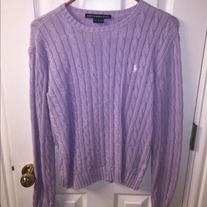 Polo by Ralph Lauren sweater - lavender 💜